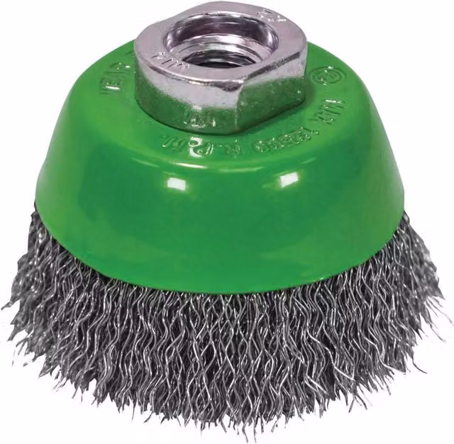 Faithfull Metal Wire Cup Brush for Angle Grinders, Multicolour
