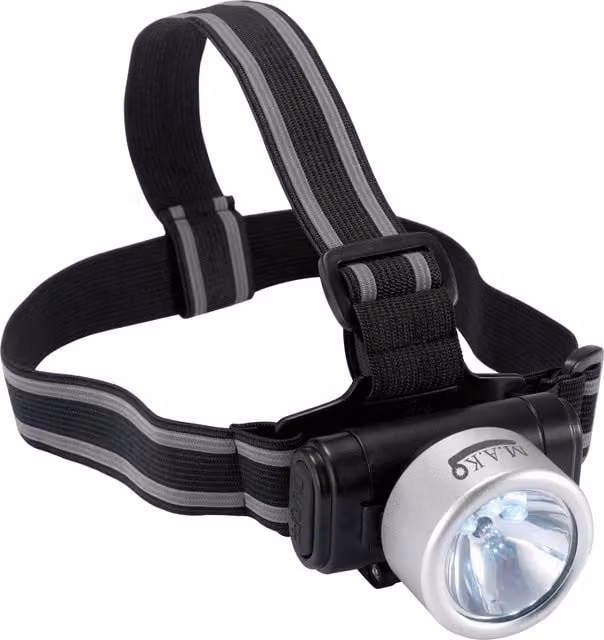 XD Design Everest LED Head Torch in Silver