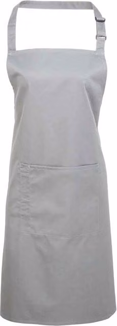 Premier Colours Pocket Full Apron in Silver