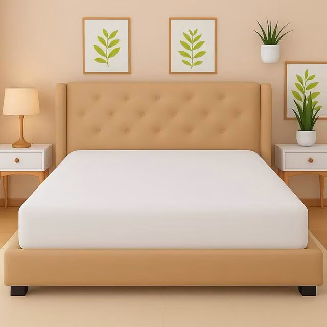 Homes-Linen White Flannelette 100% Brushed Cotton Fitted Sheet, Size: Super King, Depth: 25 cm