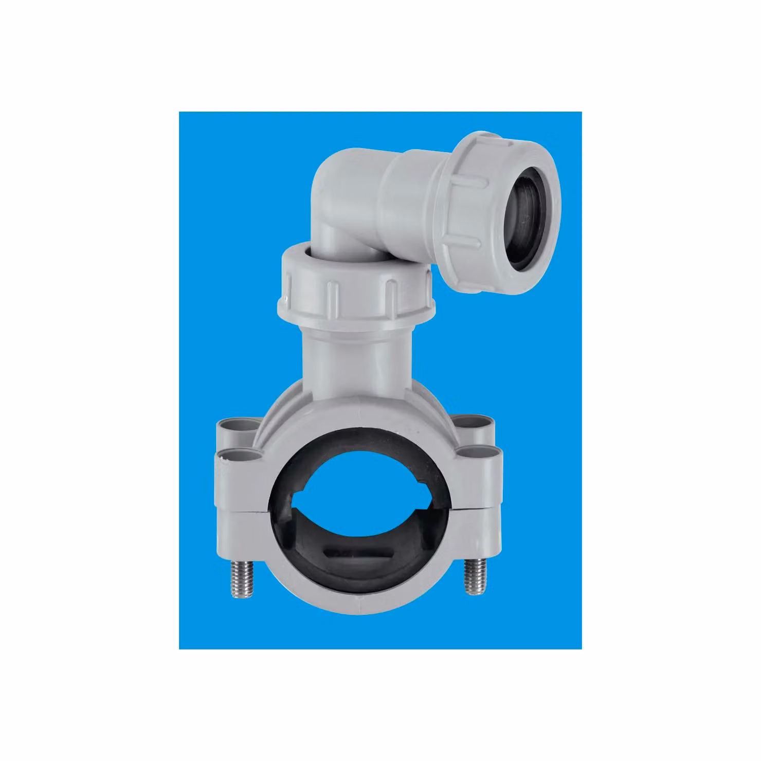McAlpine Grey Plastic Pipe Clamp – 2