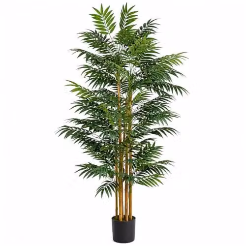 LeafUK Green Phoenix Fire Resistant Artificial Tree, Height: 210 cm