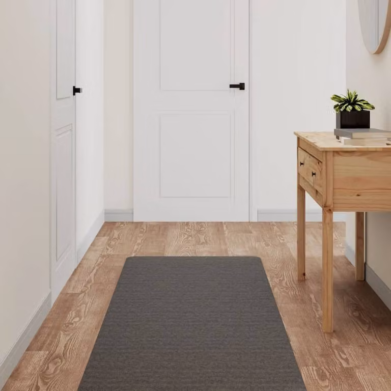 Berkfield Home Elegant Carpet Runner in Anthracite, W/D/H: 60 x 180 cm