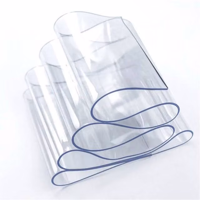 PAWNORA 5-Piece Transparent PVC Strip Door Curtain – 1