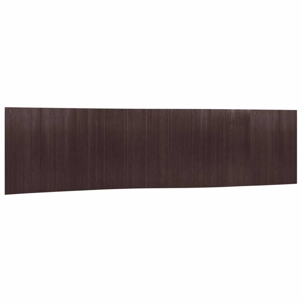 Berkfield Home Bamboo Room Divider in Dark Brown, H 165 cm x W 800 cm – 3