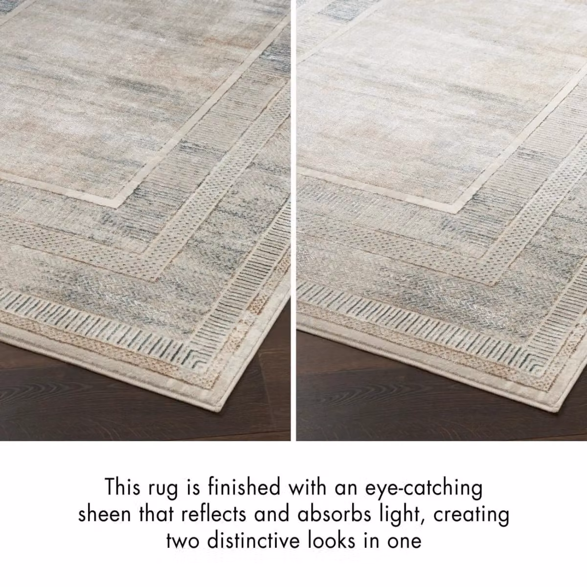The Rug Shop UK Modern Geometric Abstract Multicolour Polyester Easy Care Rug W: 240 cm, D: 300 cm – 3