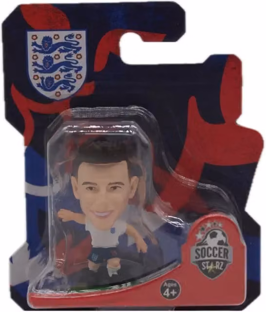 SoccerStarz England Mason Mount 2024 Version Mini Figure, White, Height: 5 cm