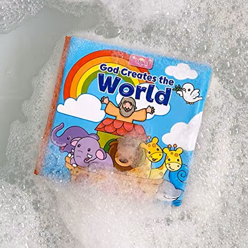 Bubbles: The Birth of Jesus Multicolour Candle Book