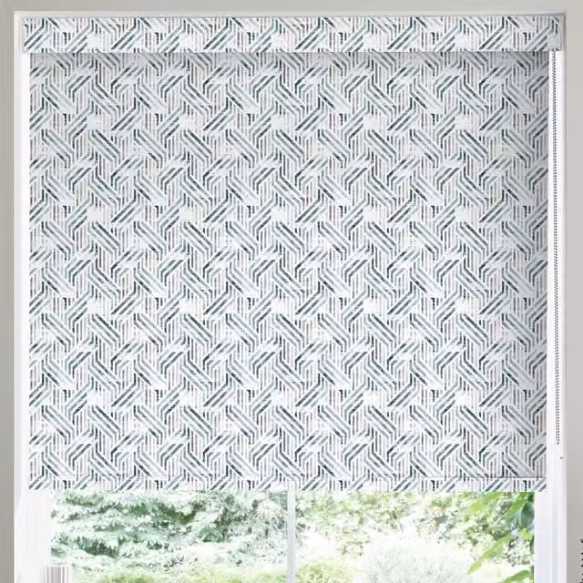 Terrys Jade Green Blackout Roller Blind