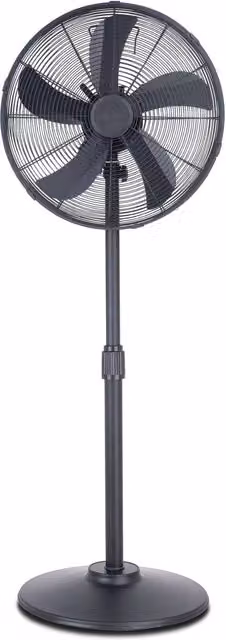Air Pro 16 inch Pedestal Fan in Black with Wide-Angled Oscillation – 1