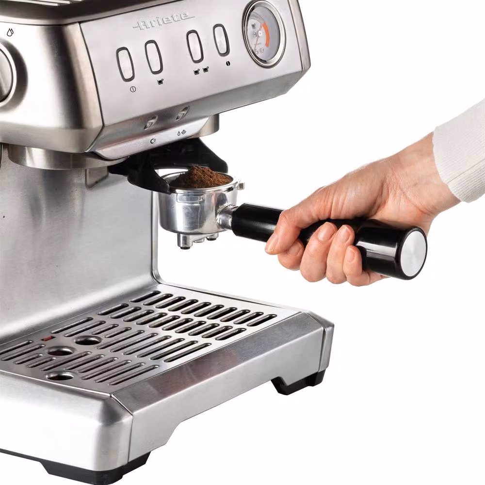 Ariete Bean to Cup Espresso Coffee Maker with Integrated Grinder and Milk Frother in Silver and Grey – 4