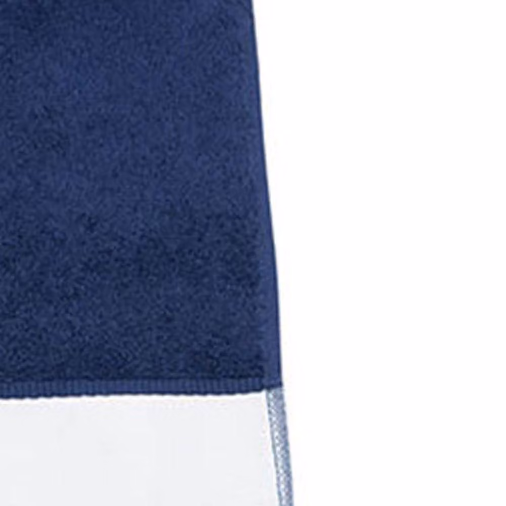 ARTG Subli-Me Guest Towel in Navy Blue with Border – 2