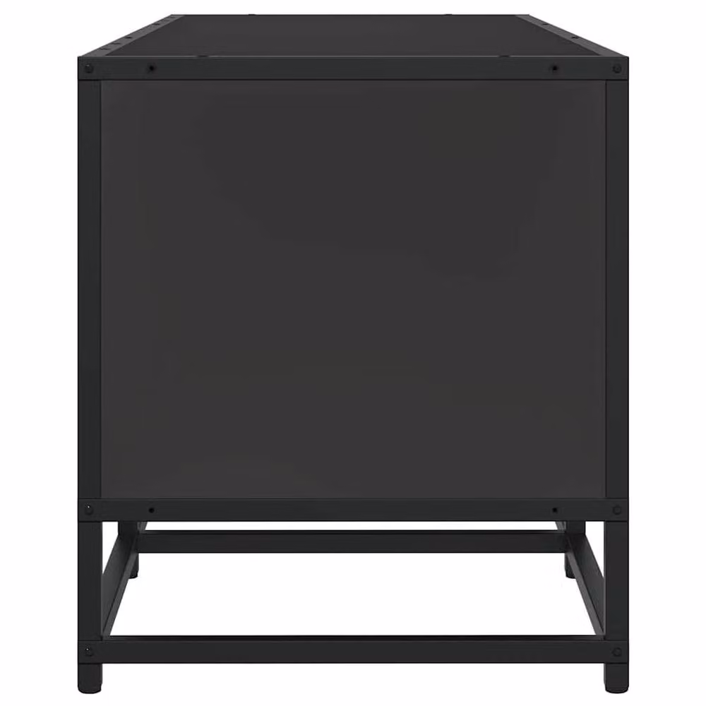 Berkfield Home Industrial TV Cabinet in Black, W/D/H: 120 x 35 x 41 cm – 4