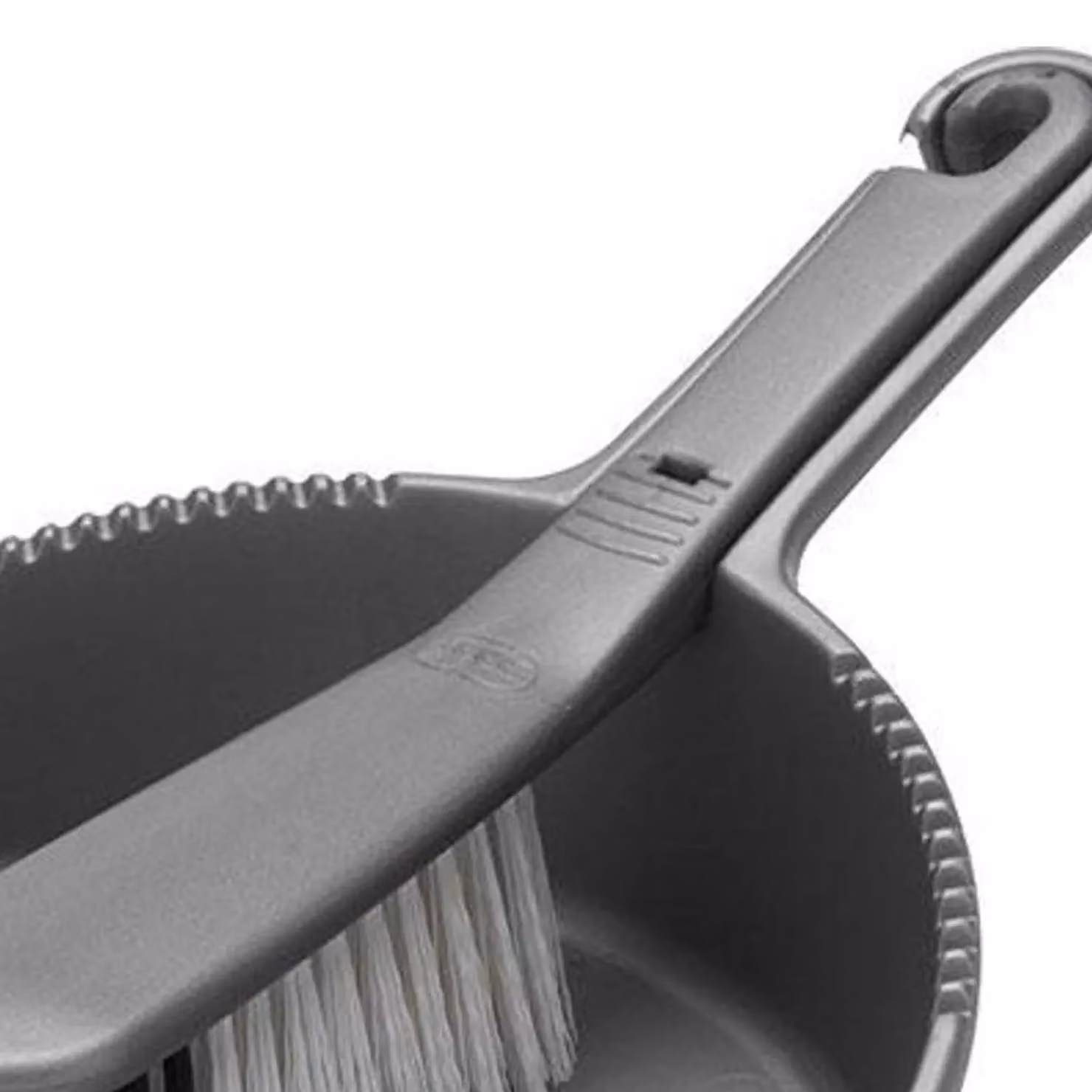 Addis Soft Dustpan and Brush in Metallic Silver and Grey – 2