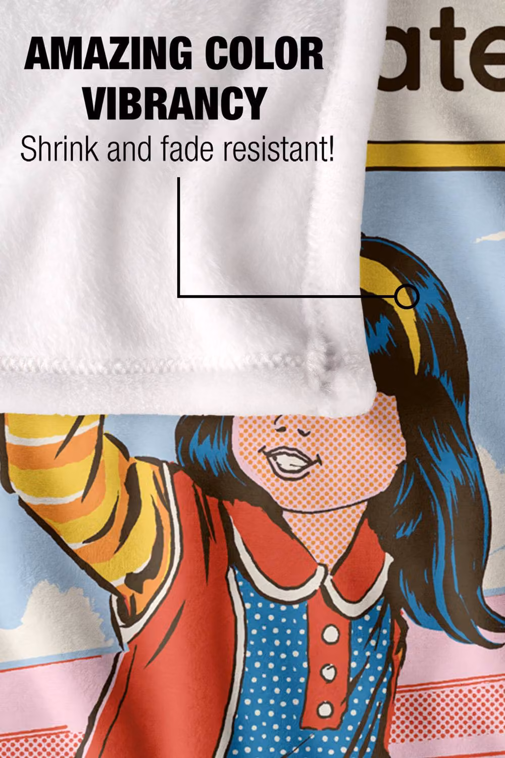 Steven Rhodes See You Later Multicolour Silky Touch Super Soft Fleece Throw Blanket W/D/H: 152 x 127 cm – 3