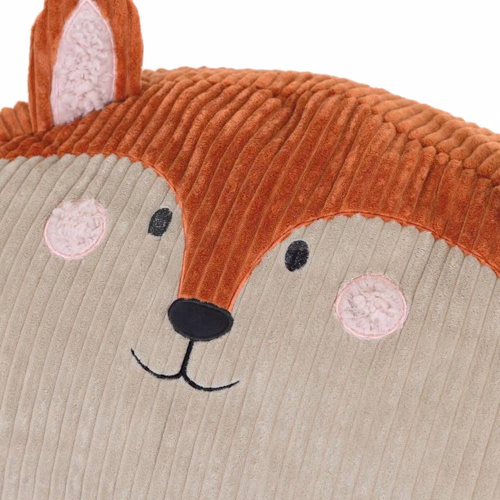 ICON Kids Animal Classic Bean Bag and Cushion Bundle in Terracotta Jumbo Cord – 5
