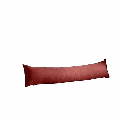 Luxury Living Red Velvet Chenille Draught Excluder, W/D/H: 90 x 15 x 15 cm – 2