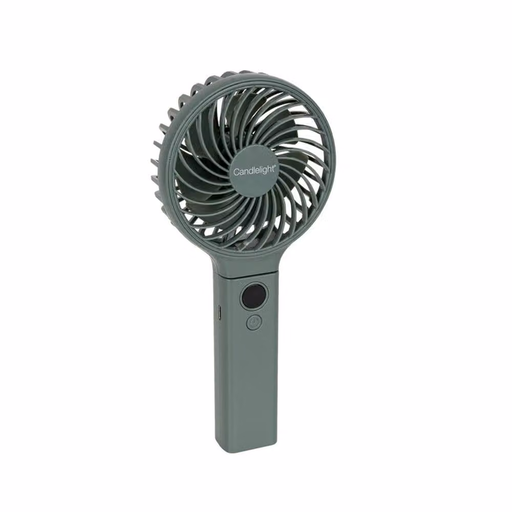 Madison & Mayfair Rechargeable Electric Mini Fan in Green – 2