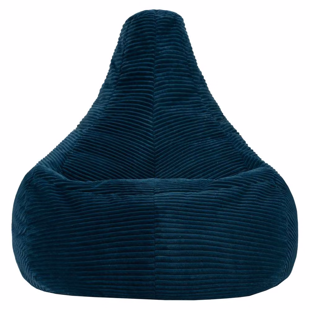 icon Dalton Corduroy Bean Bag Recliner in Petrol Blue – 3