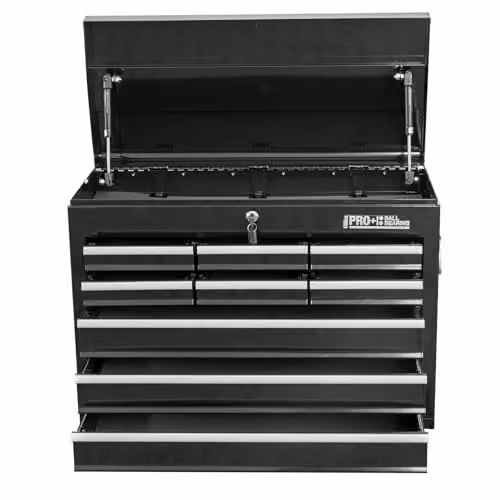 Hilka HD PRO+ HDPPC109 9 Drawer Steel Chest in Black, Width: 66 cm – 4