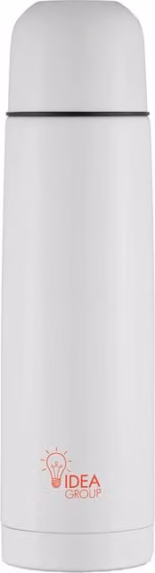 XD Design Stainless Steel Vacuum Insulated Leakproof Flask, White, 500 ml