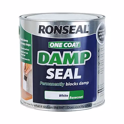 Ronseal One Coat Damp Seal White 500 ml