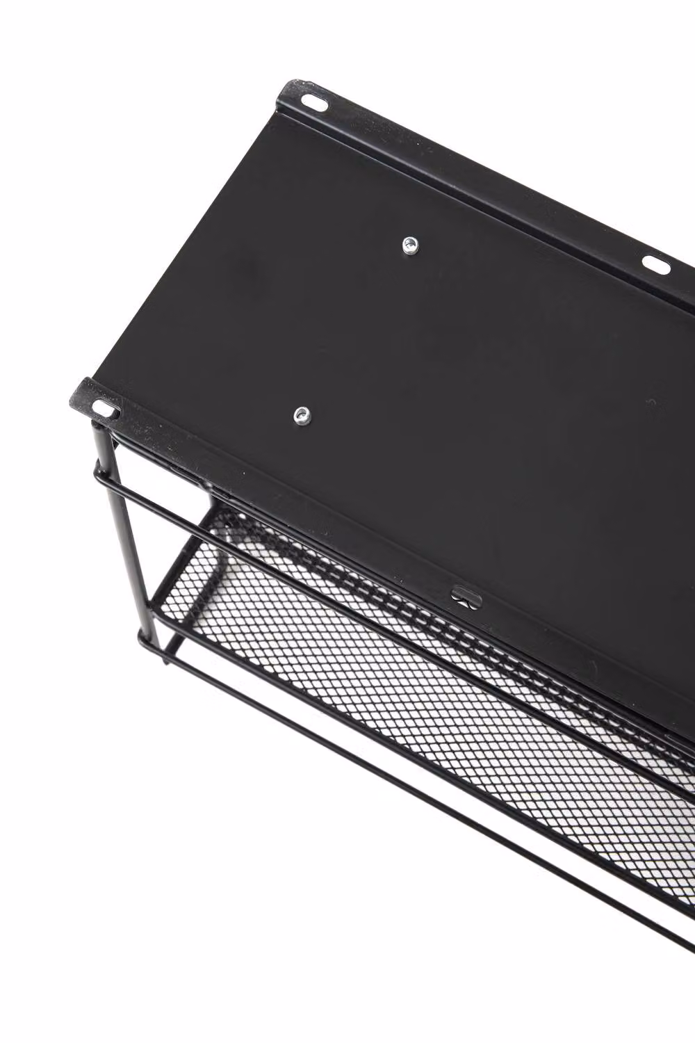Garden Sanctuary Metal Slide-Out Spice Rack for Cabinets in Black – 3