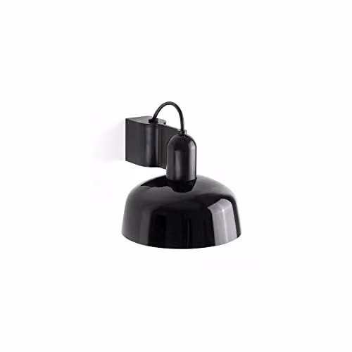 Faro Barcelona Tatawin Black Dome Wall Lamp