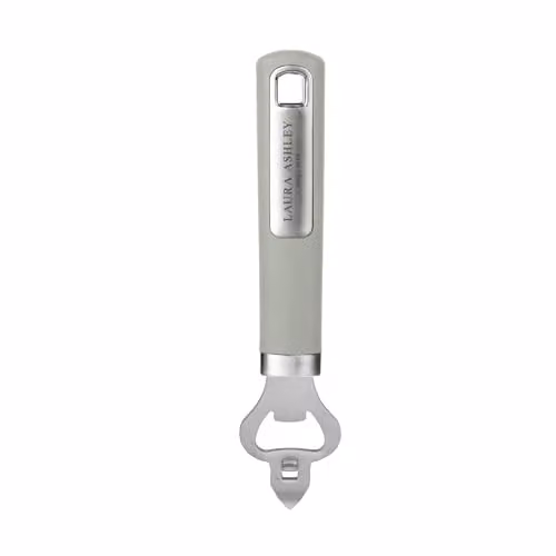 Laura Ashley Stainless Steel Bottle Opener with Ergonomic Grip in Green