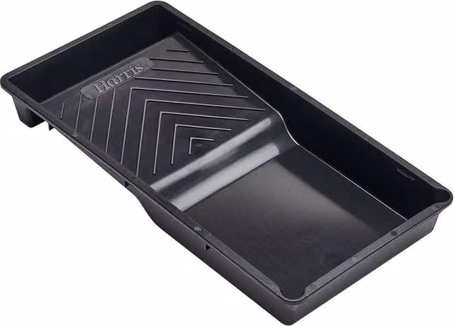 Harris Seriously Good Plastic Paint Tray in Black for Water-Based and Solvent-Based Paints – 1