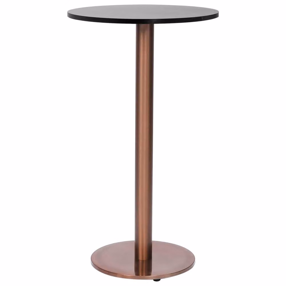 Berkfield Home Sturdy Bistro Table Leg in Gold and Rose Gold Stainless Steel, W: 45 cm, H: 107 cm – 2