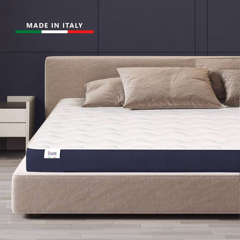 White Stone Antibacterial Cold Foam Mattress in White, EU Single, Height: 30 cm – 3