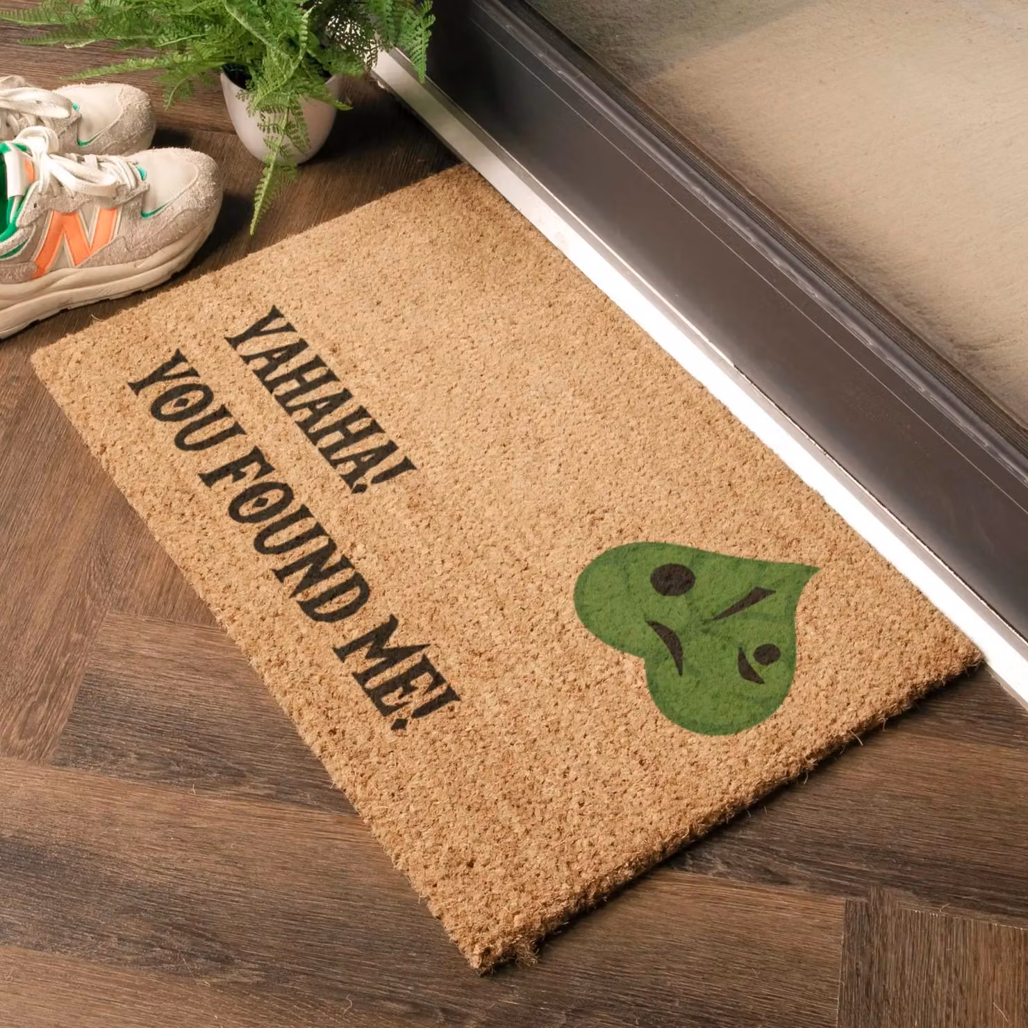 Artsy Mats YAHAHA Doormat in Brown, W/D/H: 60 x 40 cm – 2