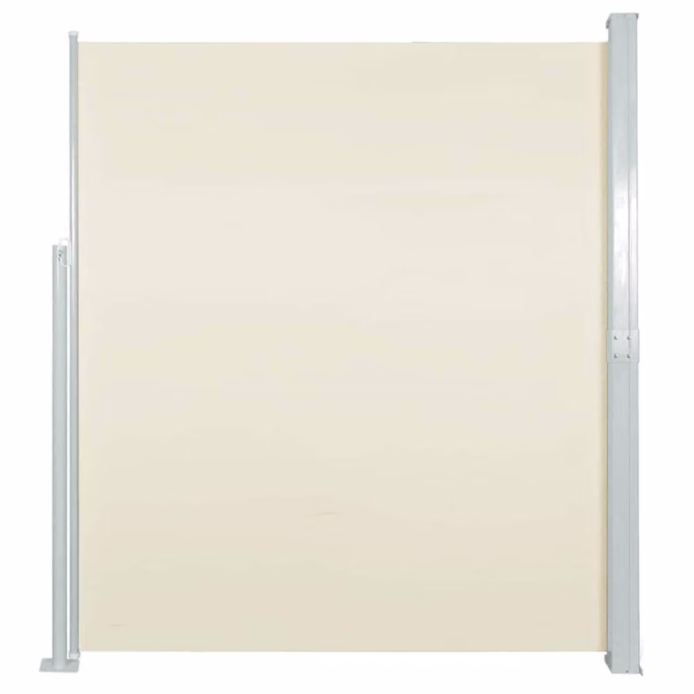 Berkfield Home Patio Retractable Side Awning in Beige, W/H: 500 x 140 cm – 2