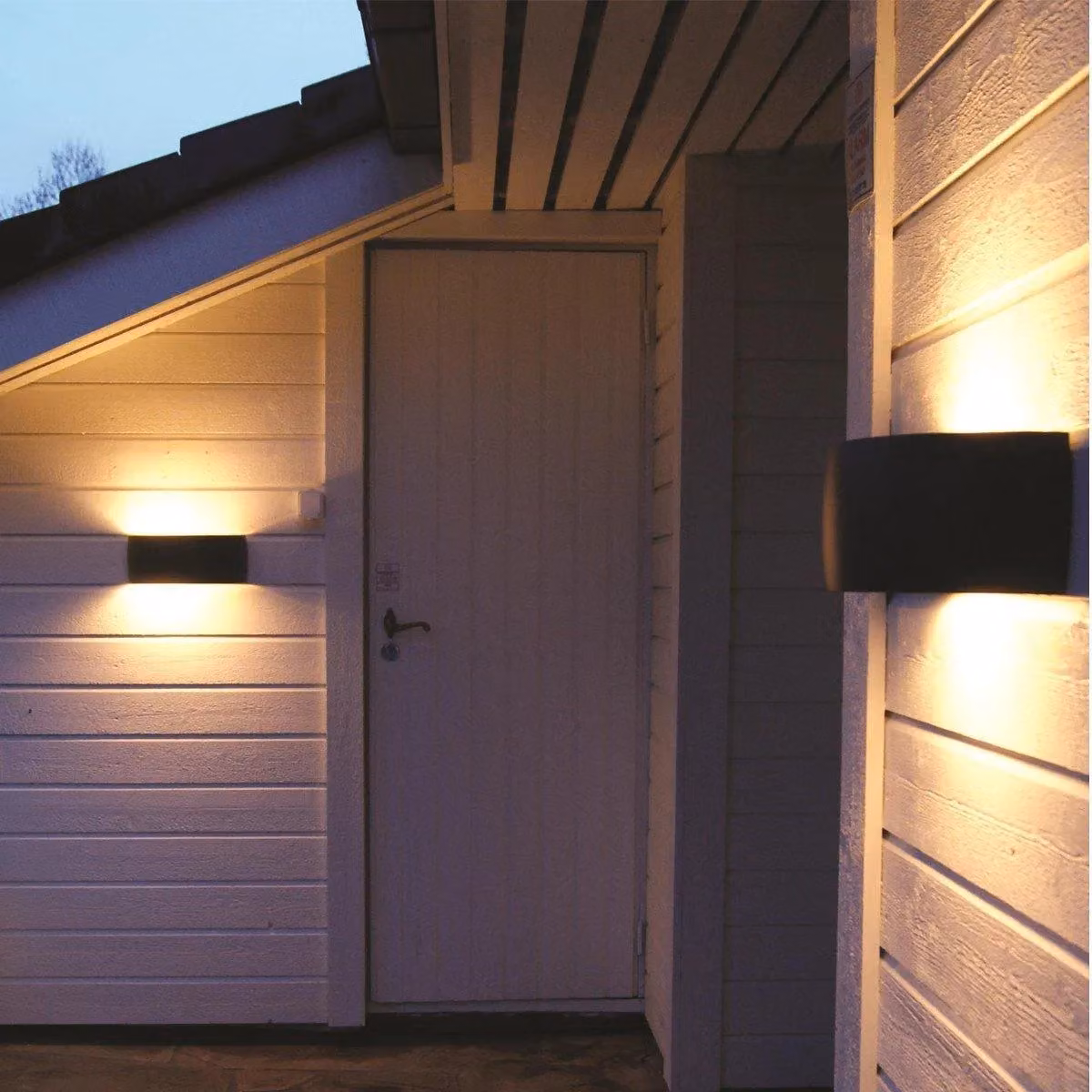 Netlighting Vasa Up Down Outdoor Wall Light in Grey with E27 Socket and IP65 Rating – 2