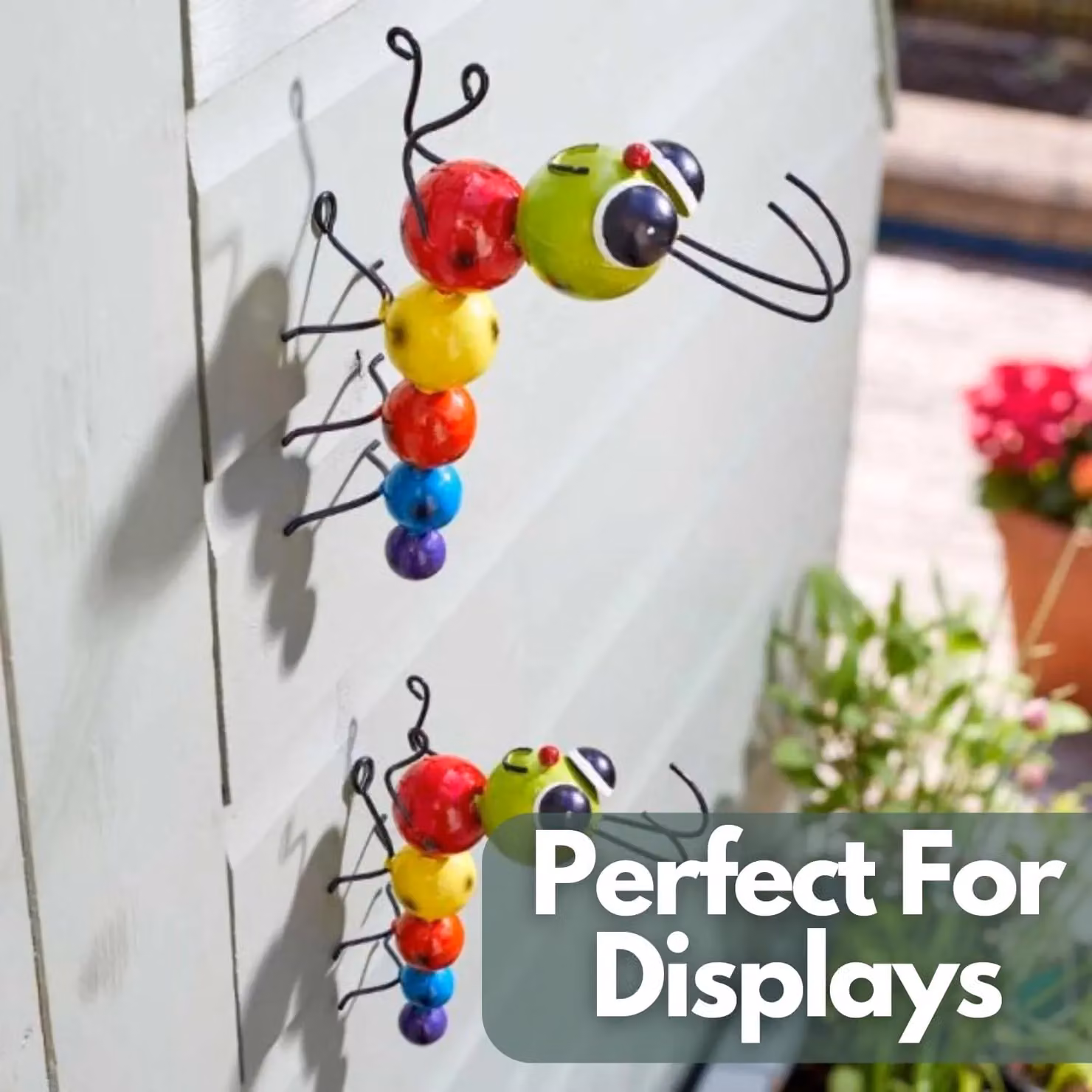 Marco Paul Multicoloured Caterpillar Metal Garden Ornament – 5