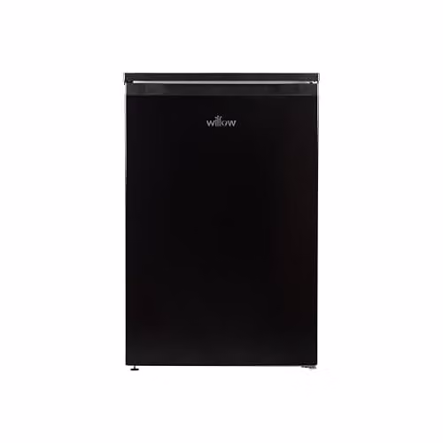 Willow WUCFZ55B 85L Undercounter Upright Freezer with Reversible Door and Recessed Handle, Black – 1