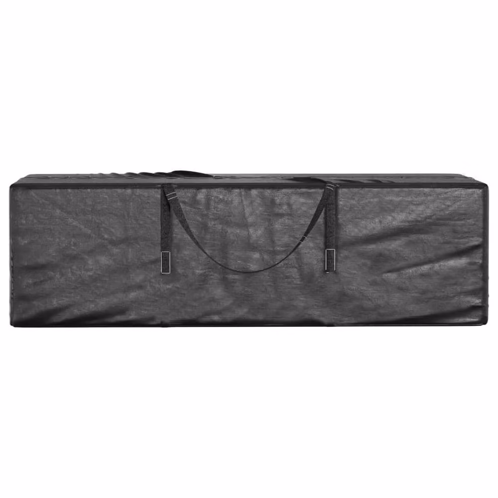 Berkfield Home Garden Cushion Storage Bags, 2 Pack, Black, W/D/H: 135 x 40 x 55 cm – 3