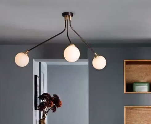 CTO Lighting Array Mini Pendant Ceiling Light DALI-A in Brass, Bronze, Black or White