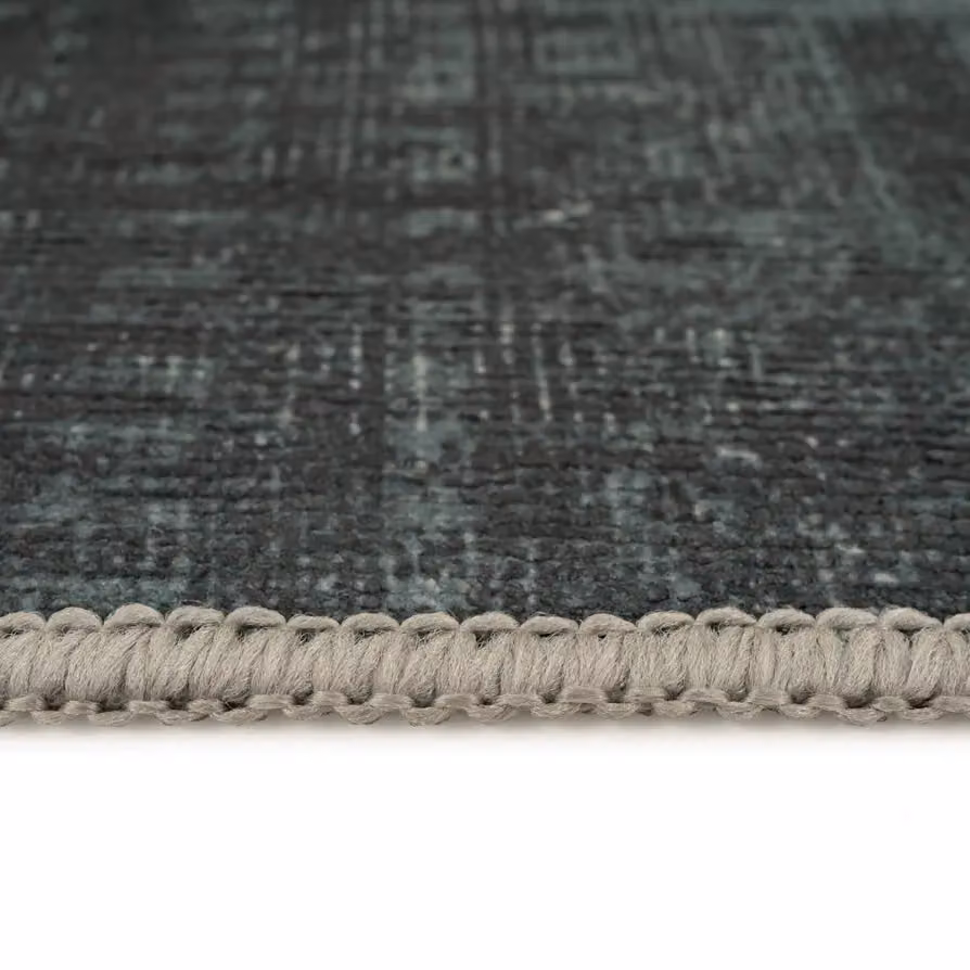 Kukoon Green Aztec Tribal Washable and Non-Slip Distressed Area Rug, W/D/H: 160 x 230 cm – 4