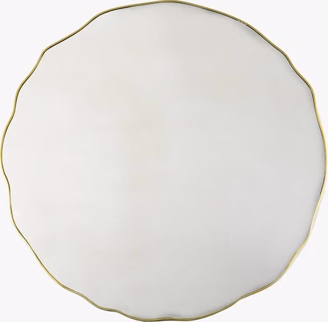 Perch & Parrow Swaggle Wall Mirror in Champagne Gold