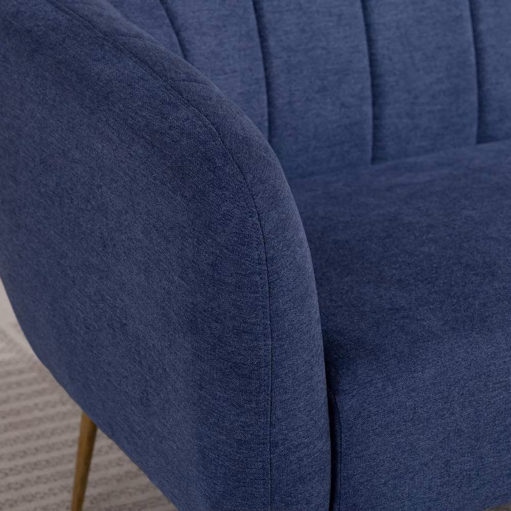 Artemis Home Stanton 2 Seat Blue Fabric Upholstered Sofa with Solid Wood Frame – 2