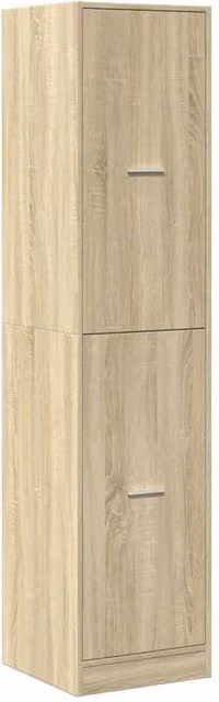 Berkfield Home Elegant Apothecary Cabinet in Sonoma Oak, Light Tan, W: 40 cm, D: 41 cm, H: 174.5 cm – 1