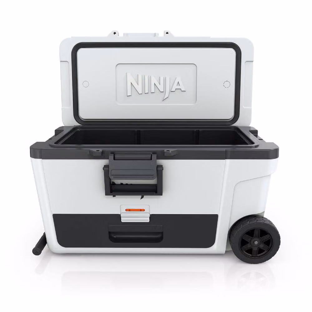 Ninja FrostVault 61L Wheeled Cooler with Dry Zone FB265EUUK in White – 2