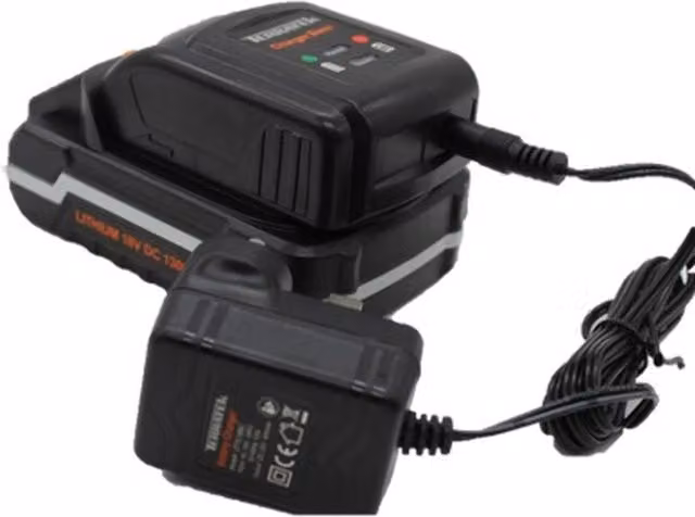 Terratek Replacement Rechargeable Battery Charger for the Garden Range, Black