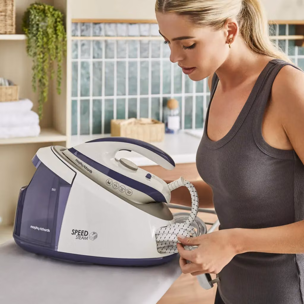 Morphy Richards Speed Steam Generator Iron in Blue – 3
