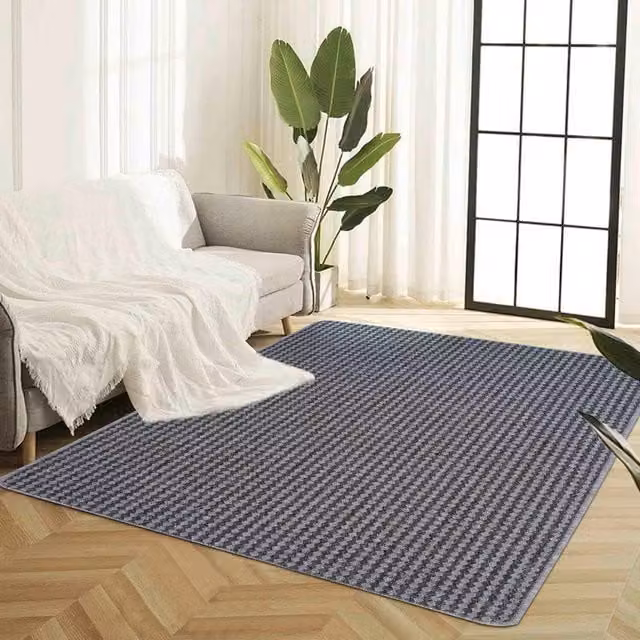 Eden Non Slip Washable Dirt Trapper Indoor Doormat, Grey, W: 120 cm, D: 150 cm