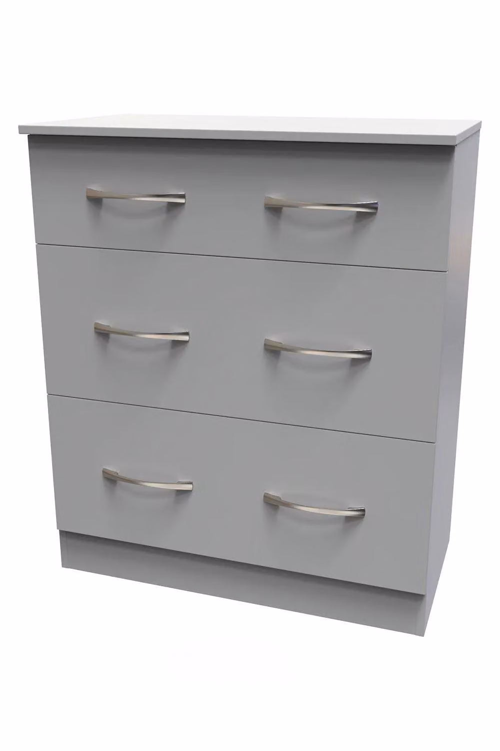 2 U Hampshire Ready Assembled 3 Drawer Deep Chest in Dark Grey – 2
