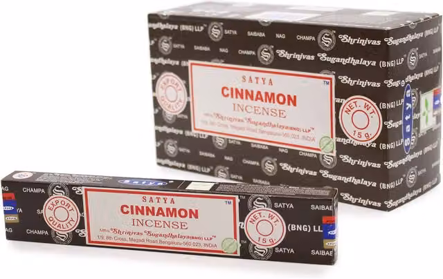 KDMD Satya Cinnamon Incense Sticks, 15g, Brown – 2