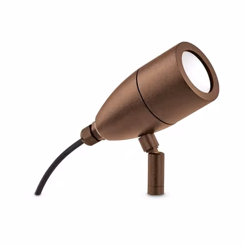 Netlighting Inside Outdoor Ground Display Spotlight Lamp in Brown, IP54, G9